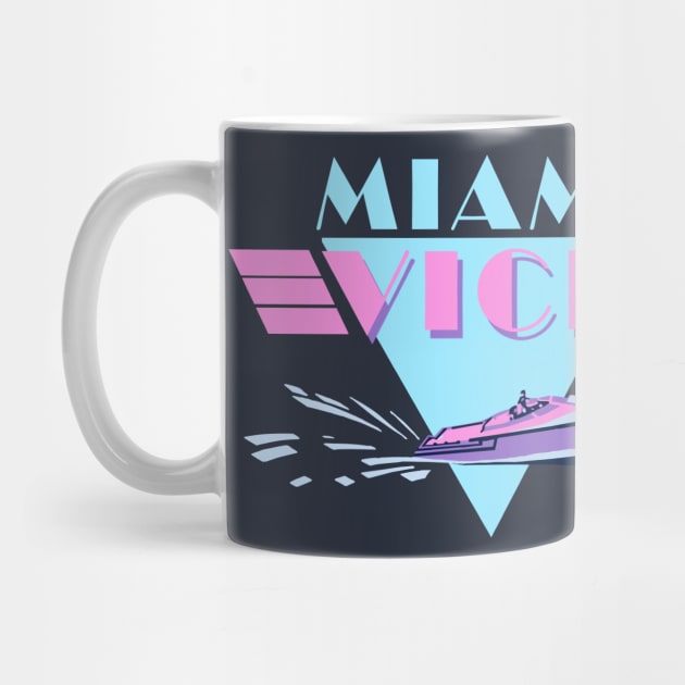 Miami Vice - Boat 80s by DoctorBlue